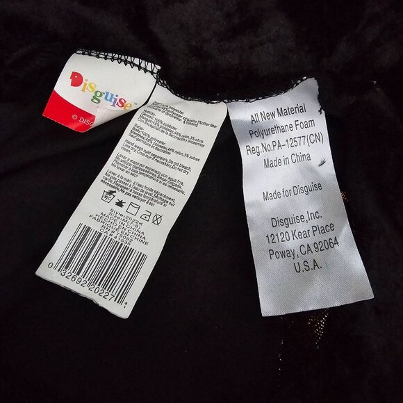 Spiderweb Witch Costume Velvet Dress Hat Bell Sleeve Halloween Spider Girls READ - Picture 6 of 7